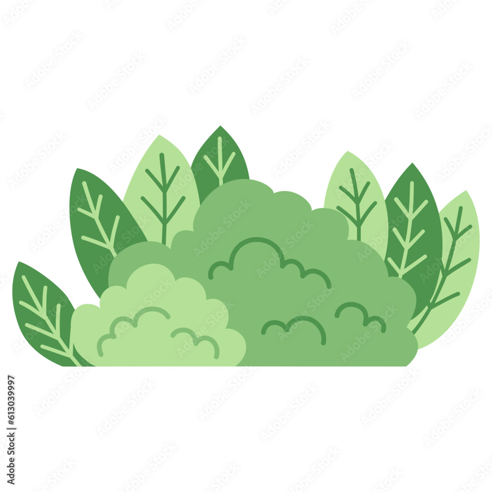 Green grass vector illustration 