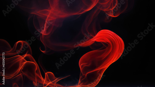 Abstract background illustration of a smoke color (Generative AI)