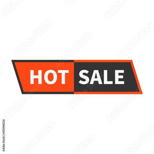Hot Sale In Orange Black Color And Parallelogram Rectangle Shape With Line For Advertising
