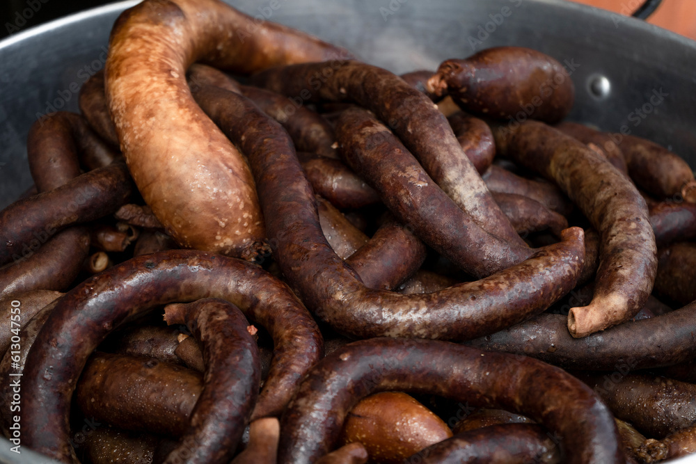 Black pudding food for sale Black pudding food for sale