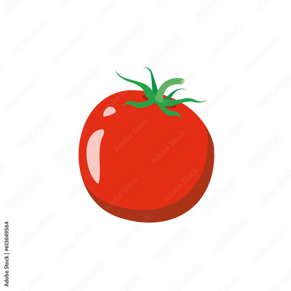 Delicious ripe juicy tomato isolated, healthy eating and food concept Delicious ripe juicy tomato isolated, healthy eating and food concept