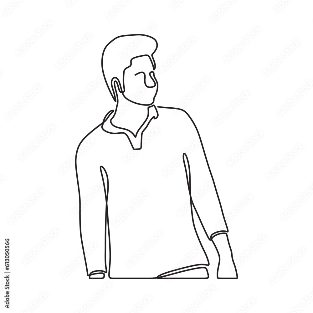 a outline human graphic conceptual draw