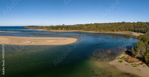 Mallacoota Inlet where the sea meets the river