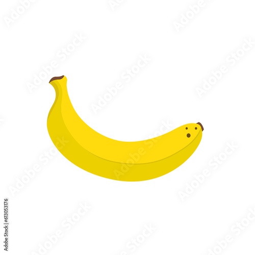 Delicious ripe banana, healthy food concept