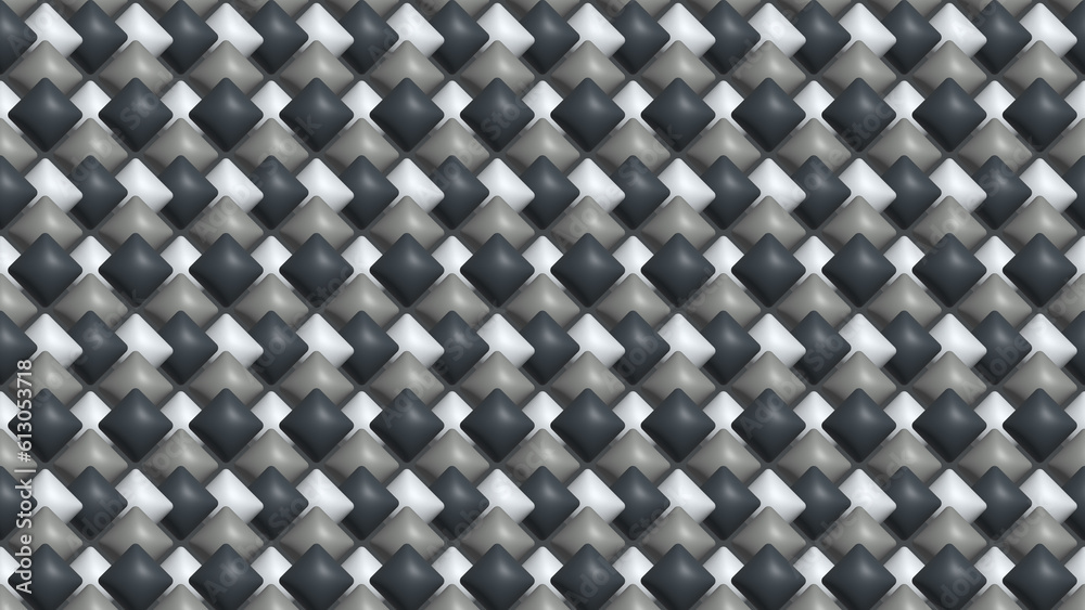 Monochrome 3D Diamond Pattern - Textured Tiles for a Professional Look Monochrome 3D Diamond Pattern - Textured Tiles for a Professional Look