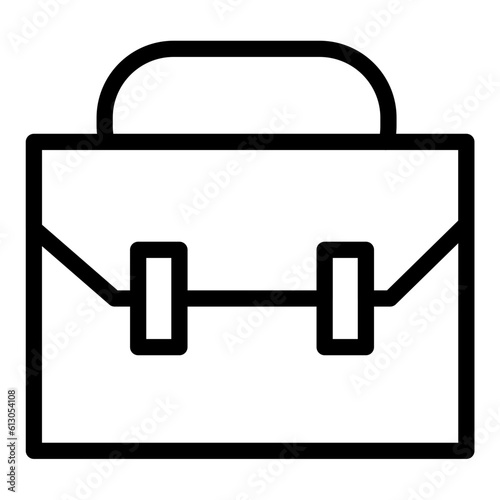 The bag icon represents a symbol of mobility and convenience, perfect for e-commerce websites or online marketplaces