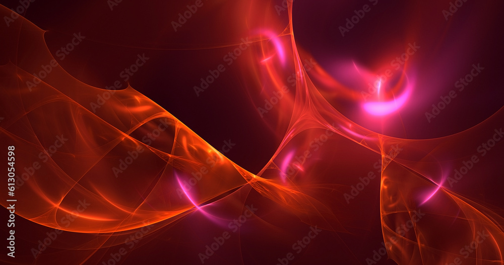 3D rendering abstract fractal light background 3D rendering abstract fractal light background