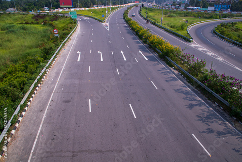 Wallpaper Mural Divide Expressway road  in Bhanga Interexchange of Bangladesh Torontodigital.ca