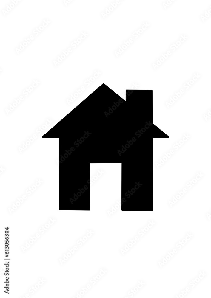 home icon on white background home icon on white background