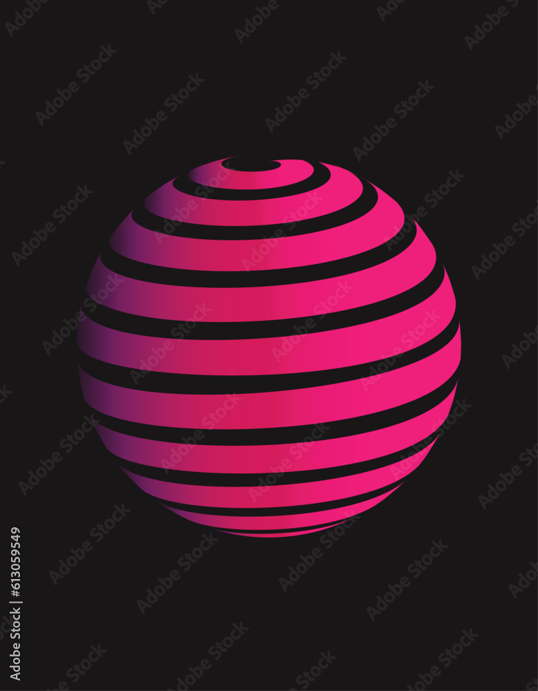 This is a globe ornament art. Global spiral 3D, diagonal swirls, horizontal curvature, vertical arc on the sphere, planet. This is a globe ornament art. Global spiral 3D, diagonal swirls, horizontal curvature, vertical arc on the sphere, planet.