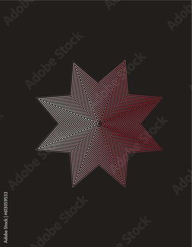 Beautiful Golden Decoration Ornament. Vector. Christmas. Oriental. Lines.  mandala with geometric patterns. Digital drawing. Floral. Flower. Oriental. Book Page.