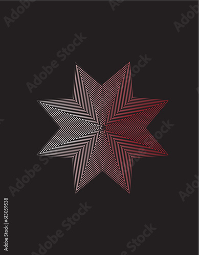 Beautiful Golden Decoration Ornament. Vector. Christmas. Oriental. Lines.  mandala with geometric patterns. Digital drawing. Floral. Flower. Oriental. Book Page.