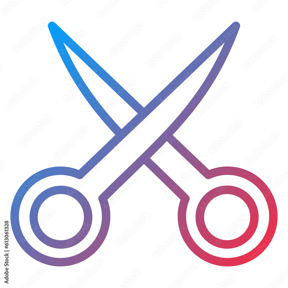 Vector Design Scissor Icon Style Vector Design Scissor Icon Style