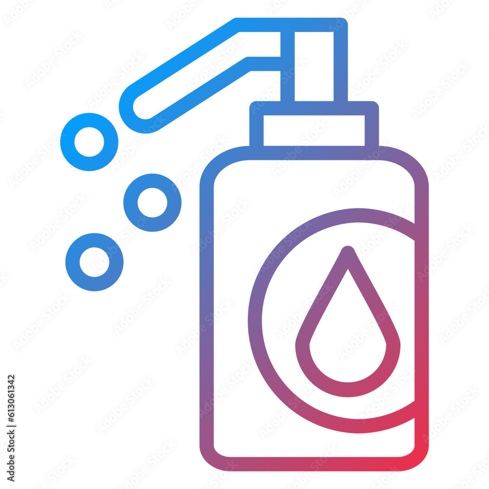 Vector Design Shampoo Icon Style