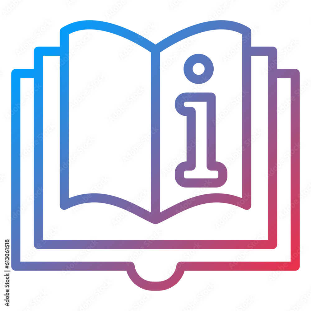 Vector Design Book Information Icon Style Vector Design Book Information Icon Style