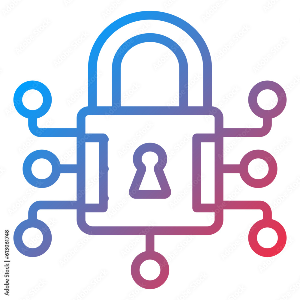 Vector Design Data Encryption Icon Style Vector Design Data Encryption Icon Style