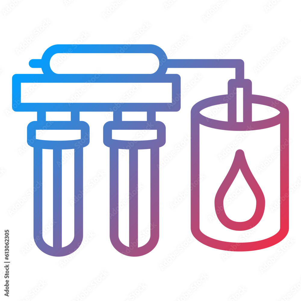 Vector Design Water Filtration Icon Style Vector Design Water Filtration Icon Style