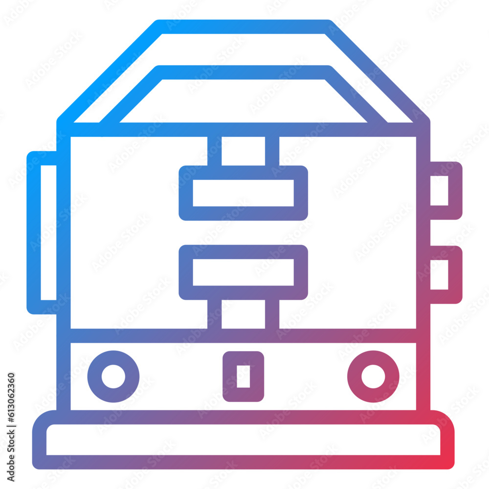 Vector Design Pressure Machine Icon Style Vector Design Pressure Machine Icon Style