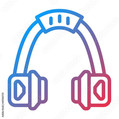 Vector Design Headphones Icon Style