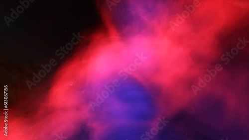 Deep space nebula with stars. Bright and vibrant Multicolor Starfield Infinite space outer space background with nebulas and stars. Star clusters  nebula outer space background 3d render 