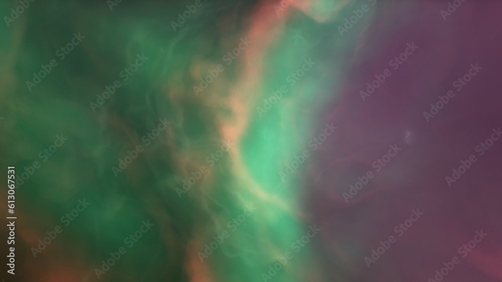 Space nebula, for use with projects on science, research, and education. Illustration