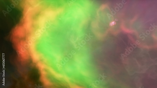 bright nebula  nebula in space  majestic red-purple nebula  beautiful space background 3D render 