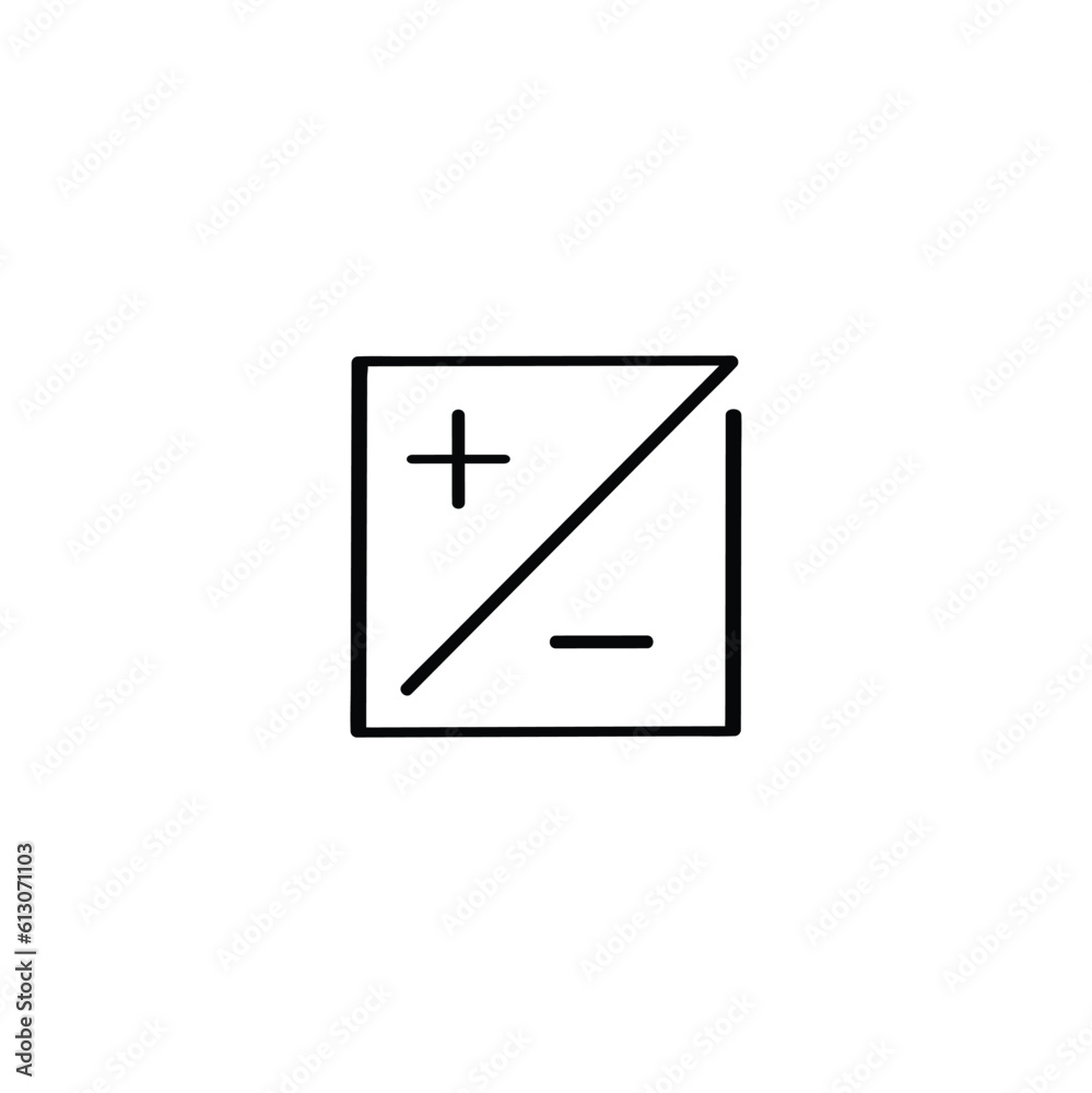 Exposure Line Style Icon Design Exposure Line Style Icon Design