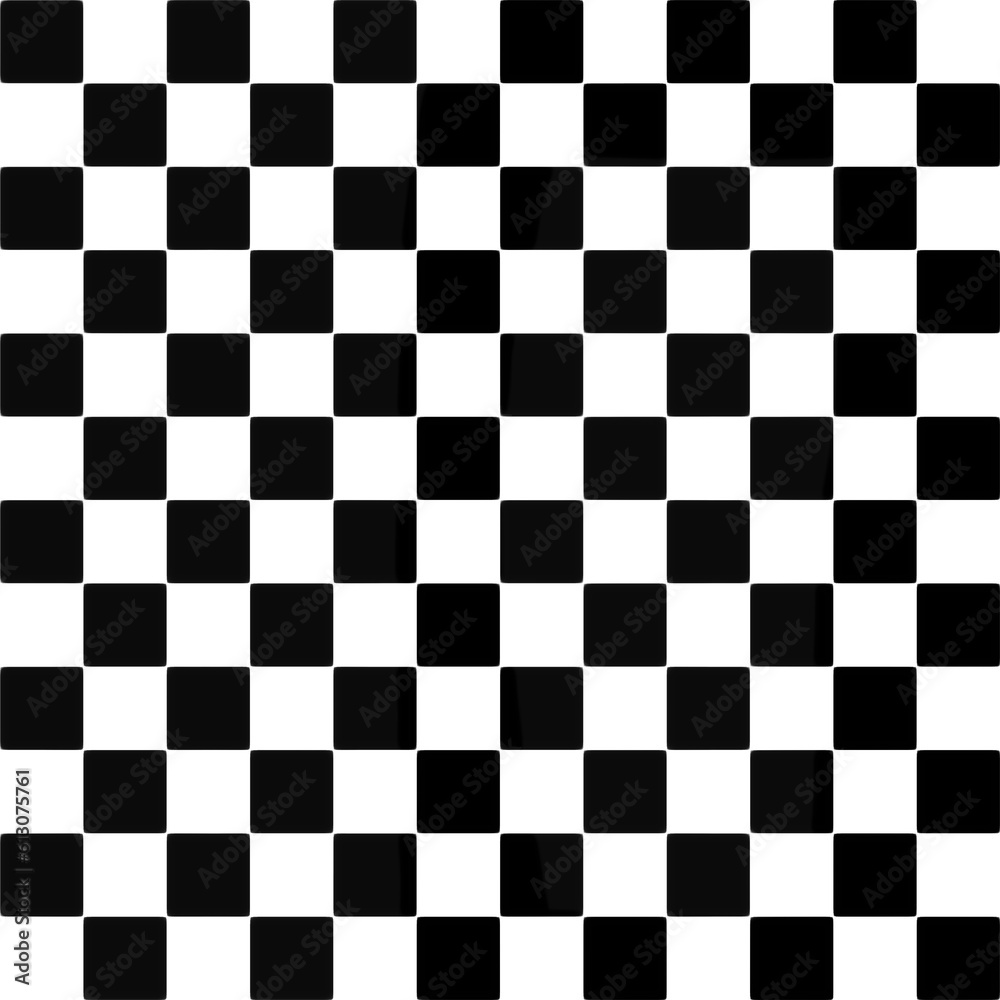 white chess board