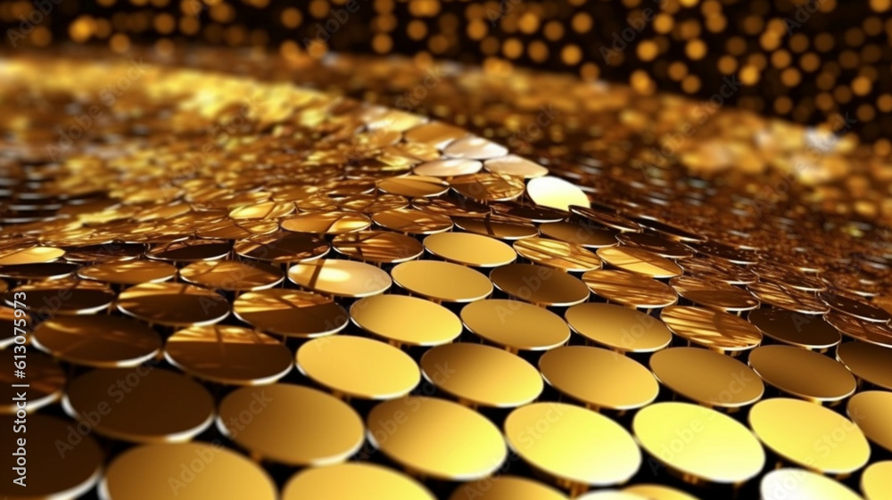 Obraz premium coins background