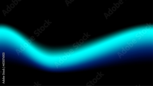 Neon blur glow. Color light overlay. Disco illumination. Defocused blue pink red ultraviolet radiance soft texture on dark black abstract empty space background