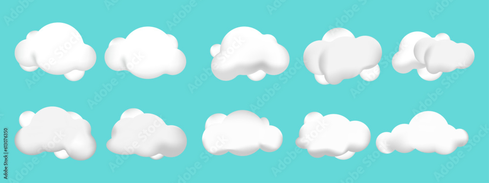 cloud computing concept with clouds