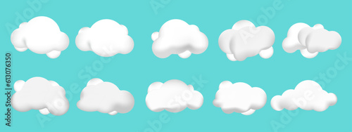cloud computing concept with clouds