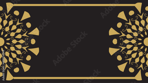 Golden mandala variation