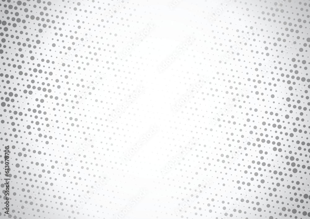Modern Halftone white and grey background. Decorative web concept, banner, layout, poster. Vector illustration Modern Halftone white and grey background. Decorative web concept, banner, layout, poster. Vector illustration