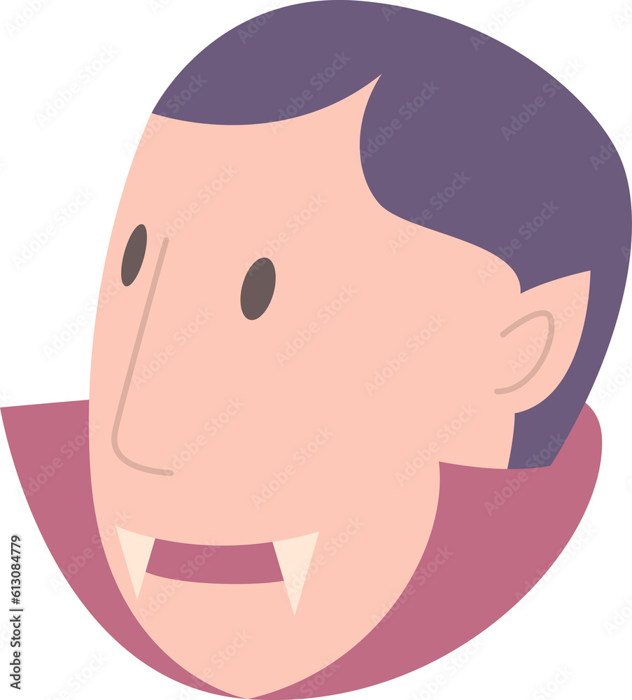 Dracula flat icon. Face Halloween icon. Face Halloween simple cartoon style. Halloween avatar decorative elements. Dracula flat icon. Face Halloween icon. Face Halloween simple cartoon style. Halloween avatar decorative elements.