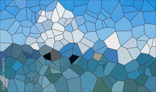 Voronoi diagram background