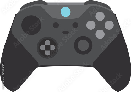 Game Controller, joy stick icon, logo, flat color