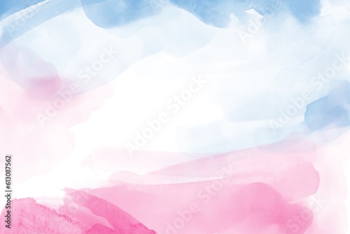 Pink blue pastel abstract watercolor background wallpaper