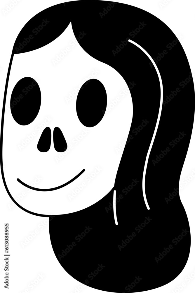 Ghost glyph icon. Face Halloween icon. Face Halloween simple cartoon style. Halloween avatar decorative elements. Ghost glyph icon. Face Halloween icon. Face Halloween simple cartoon style. Halloween avatar decorative elements.