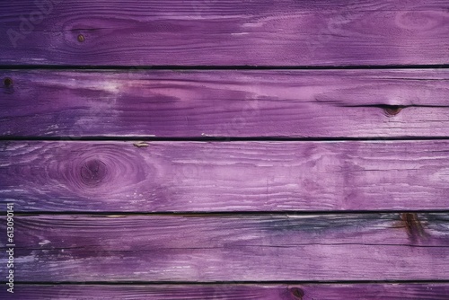 Purple paint plank wall. Generate Ai