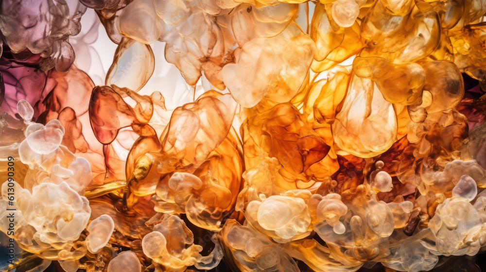 Transparent Tones - 3D Soft Color Brown Sepia Macro Abstract Art - made with Generative AI Transparent Tones - 3D Soft Color Brown Sepia Macro Abstract Art - made with Generative AI
