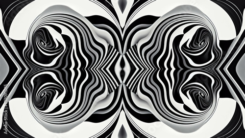 black and white abstract background