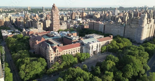 Aerial view of American Museum of Natural History, New York City, USA photo