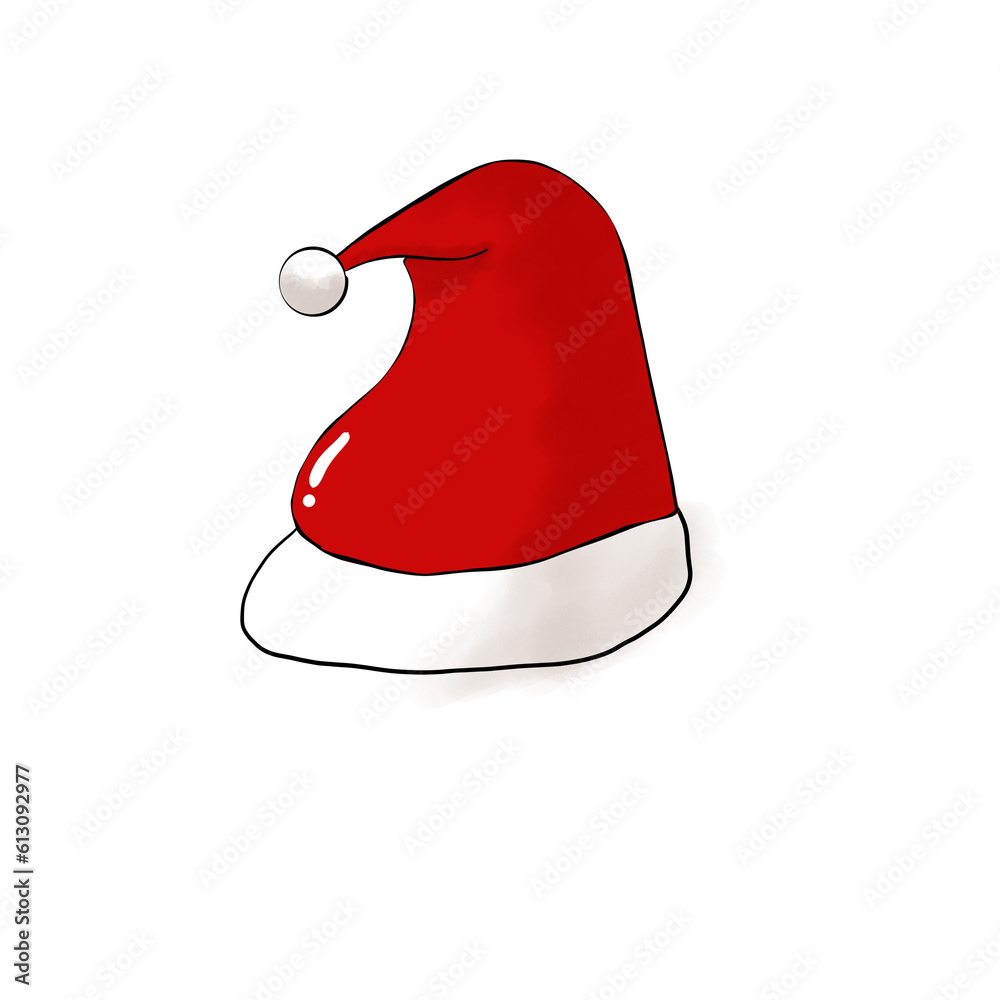 Red Santa hat