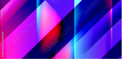 Dynamic triangle design with fluid gradient colors abstract background