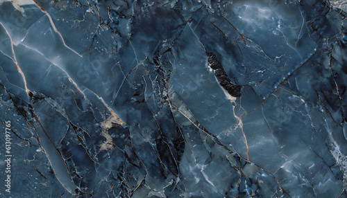 High Gloss Blue Color Marble Texture With High Resolution Granite Surface Design For Italian Slab Marble Background Used Ceramic Wall Tiles And Floor Tiles. © Uuganbayar