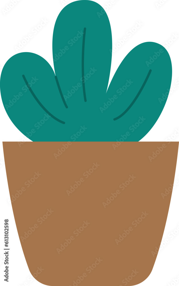Houseplant vector set, Houseplant simple cartoon style. Houseplant vector set, Houseplant simple cartoon style.