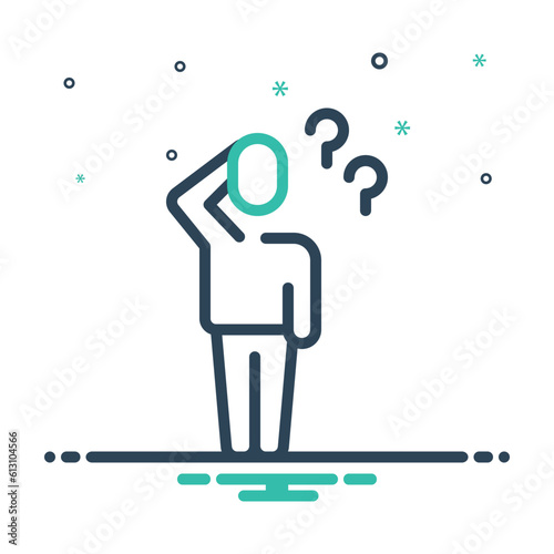 Mix icon for forgot 