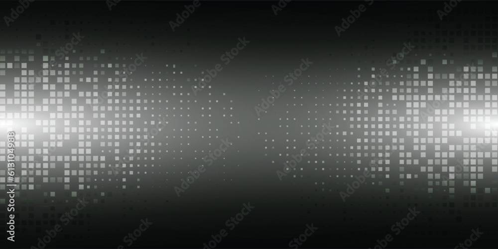 Fototapeta premium White and black digital abstract background