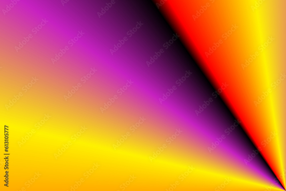 Beautiful simple modern and luxurious yellow purple violet gradient background 